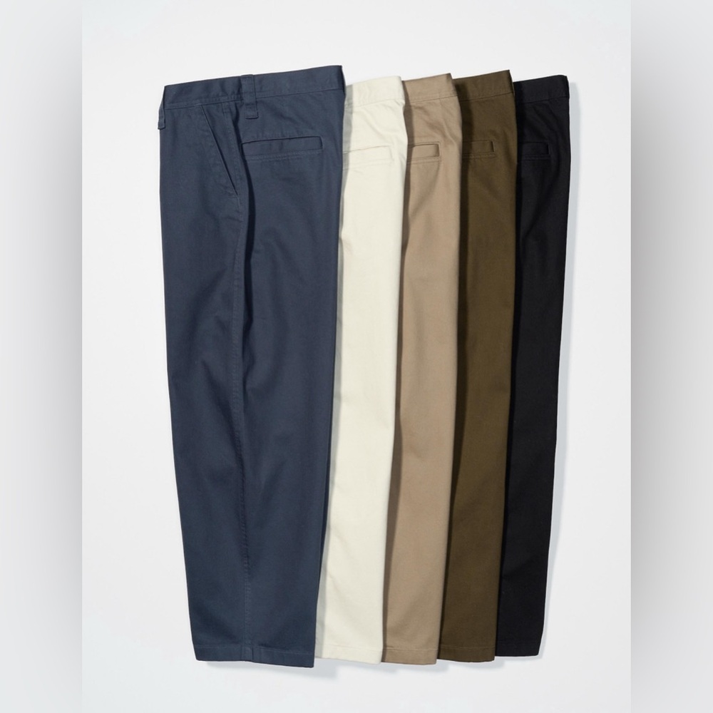 Uniqlo U Wide Fit Chinos (grey)